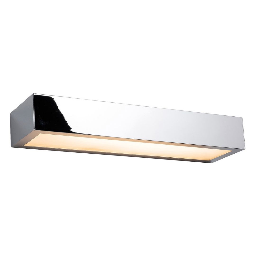 Firstlight LED Zulu 30cm Up/Down Light Bar Warm White 3000K Opal in Chrome - Image 1