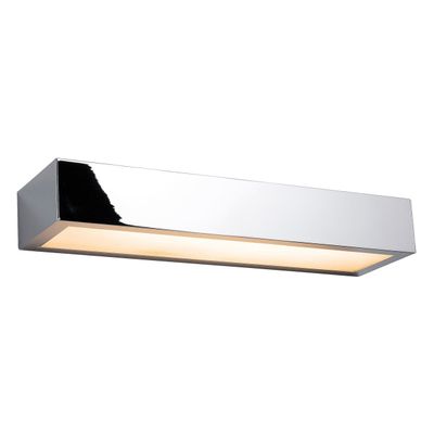 Firstlight LED Zulu 30cm Up/Down Light Bar Warm White 3000K Opal in Chrome