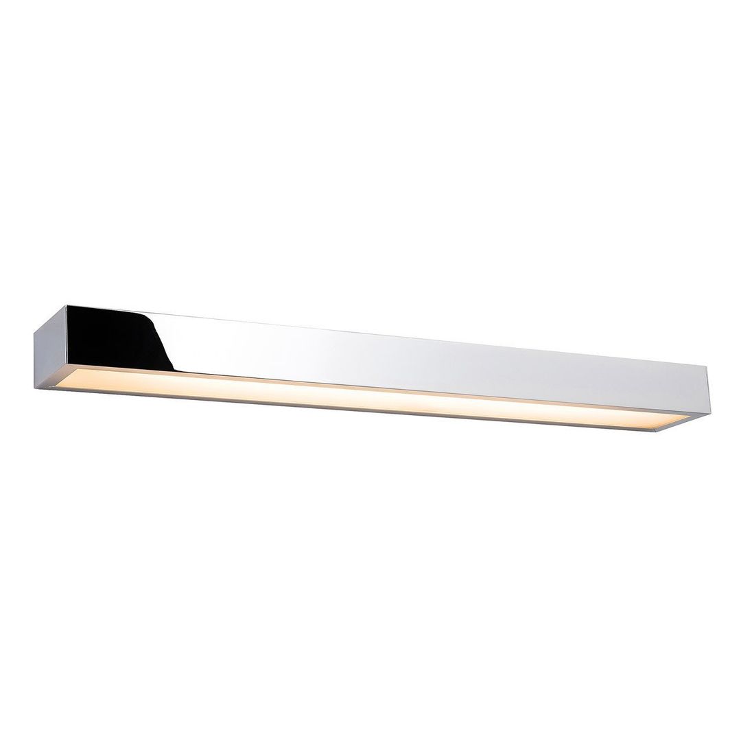 Firstlight LED Zulu 60cm Up/Down Light Bar Warm White 3000K Opal in Chrome - Image 1
