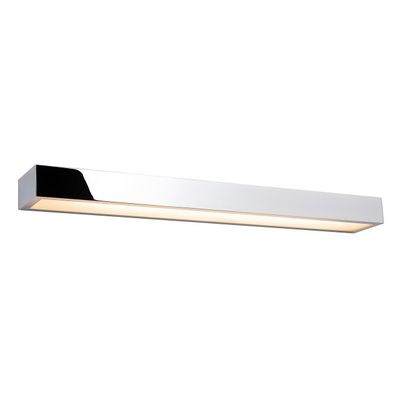 Firstlight LED Zulu 60cm Up/Down Light Bar Warm White 3000K Opal in Chrome