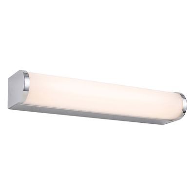 Firstlight LED Bravo 30cm Light Bar Warm White 3000K Opal in Chrome