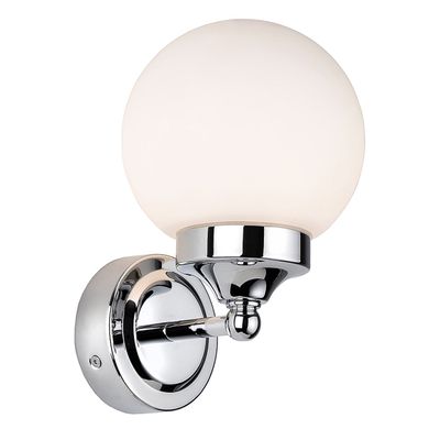 Firstlight Louis Wall Wall Light Opal in Chrome