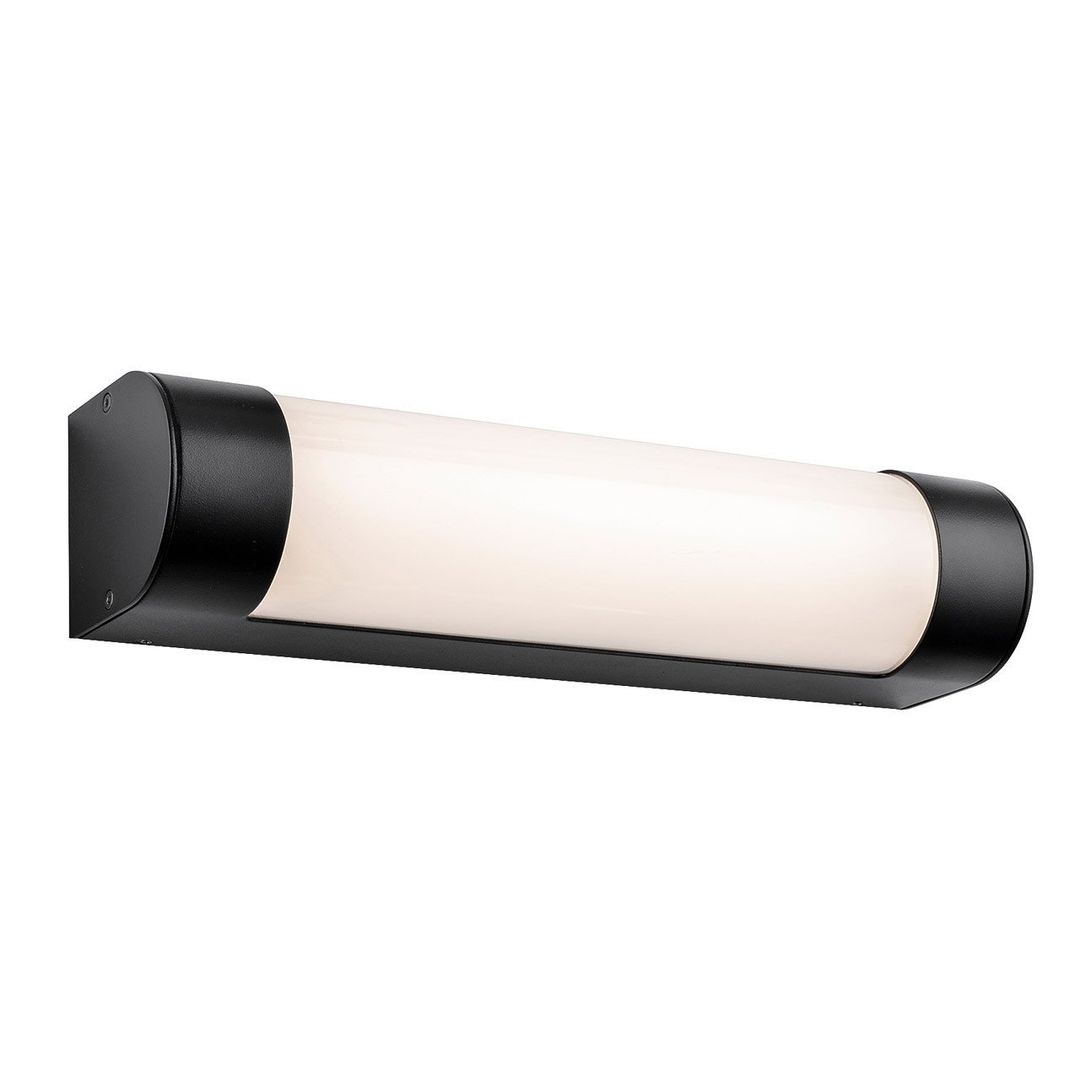 Firstlight LED Lima 30cm Light Bar Warm White 3000K Opal in Black - Image 1