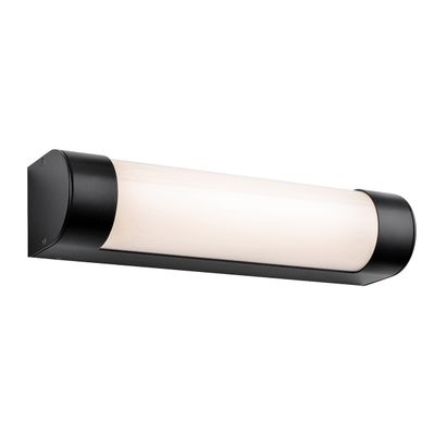 Firstlight LED Lima 30cm Light Bar Warm White 3000K Opal in Black