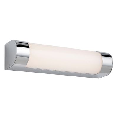Firstlight LED Lima 30cm Light Bar Warm White 3000K Opal in Chrome