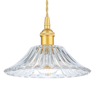Firstlight Wilshire 19cm Pendant Light Decorative in Satin Gold