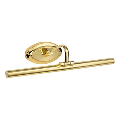 Firstlight LED 440mm Wall Picture/Mirror Light Cool White 4000K in Polished Brass