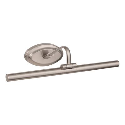 Firstlight LED 440mm Wall Picture/Mirror Light Cool White 4000K in Brushed Steel