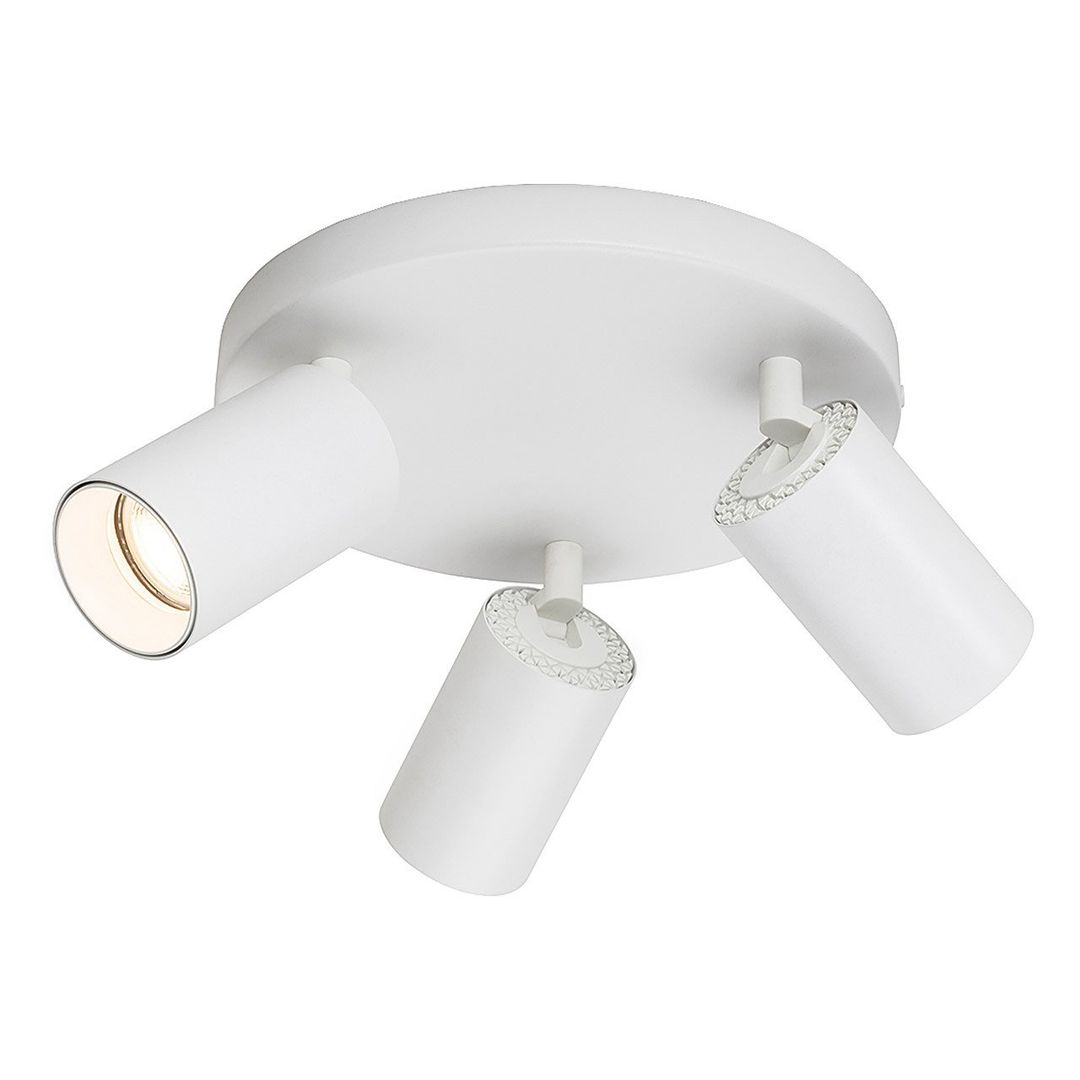 Firstlight Max 3-Light Ceiling Spotlight in White - Image 1