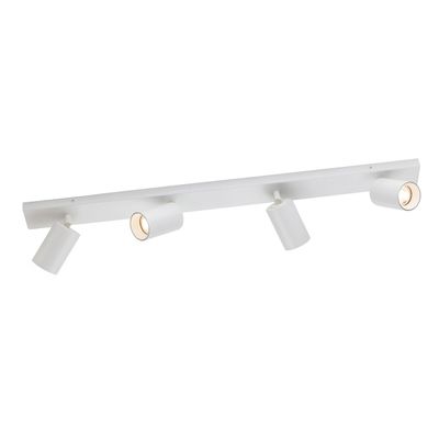 Firstlight Max 4-Light Flush Light Bar Spotlight in White