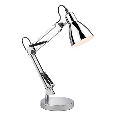 Firstlight Riley Desk Lamp in Chrome