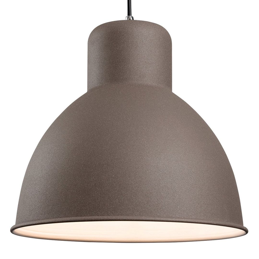 Firstlight Riva 27cm Pendant Light in Concrete - Image 1
