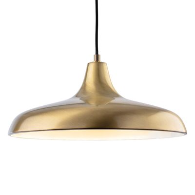 Firstlight Curtis 40cm Pendant Light in Antique Brass