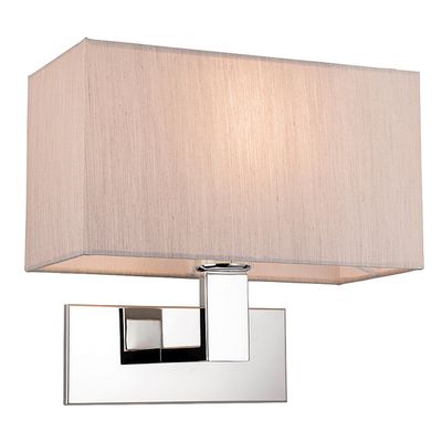 Firstlight Raffles Wall Wall Light in Oyster and Chrome