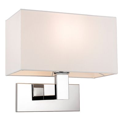 Firstlight Raffles Wall Wall Light in Cream and Chrome