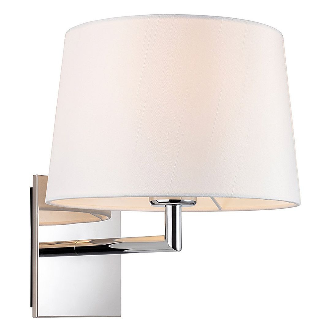 Firstlight Grand Wall Light in Cream and Chrome - Image 1