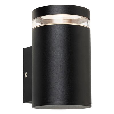 Firstlight Pedro Outdoor Wall Up and Down Light in Black