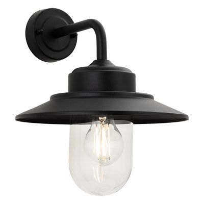 Firstlight Naples Outdoor Wall Lantern in Black