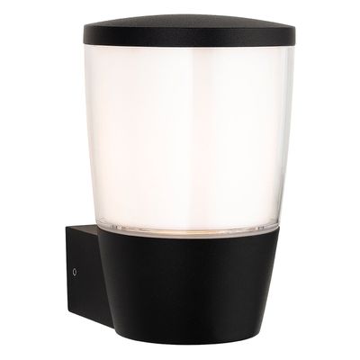 Firstlight Forbes Outdoor Wall Lantern Duplex in Black