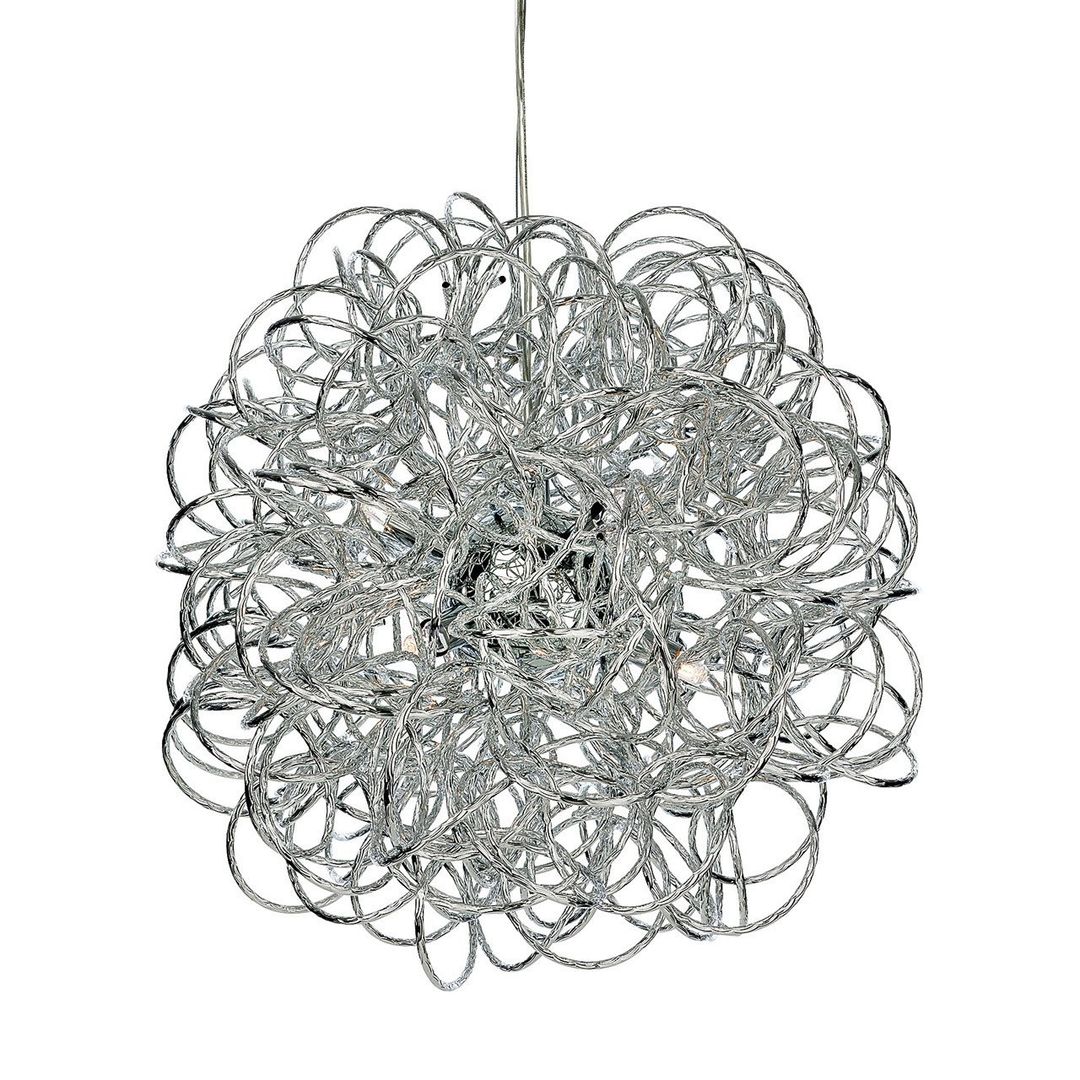 Firstlight Stella 6-Light Pendant Light in Chrome - Image 1
