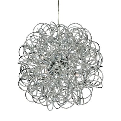 Firstlight Stella 6-Light Pendant Light in Chrome