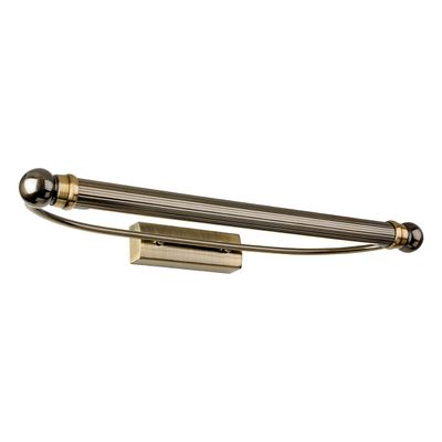 Firstlight LED Reeded 545mm Wall Picture/Mirror Light Warm White 3000K in Antique Brass
