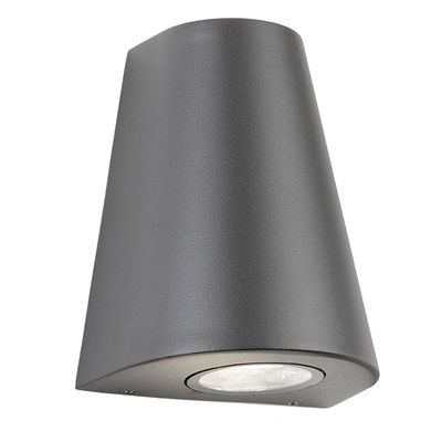 Firstlight LED Diablo Outdoor Wall Downlight Cool White 4000K in Graphite
