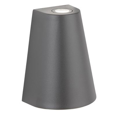 Firstlight LED Diablo 2-Light Outdoor Wall Up and Down Light Cool White 4000K in Graphite