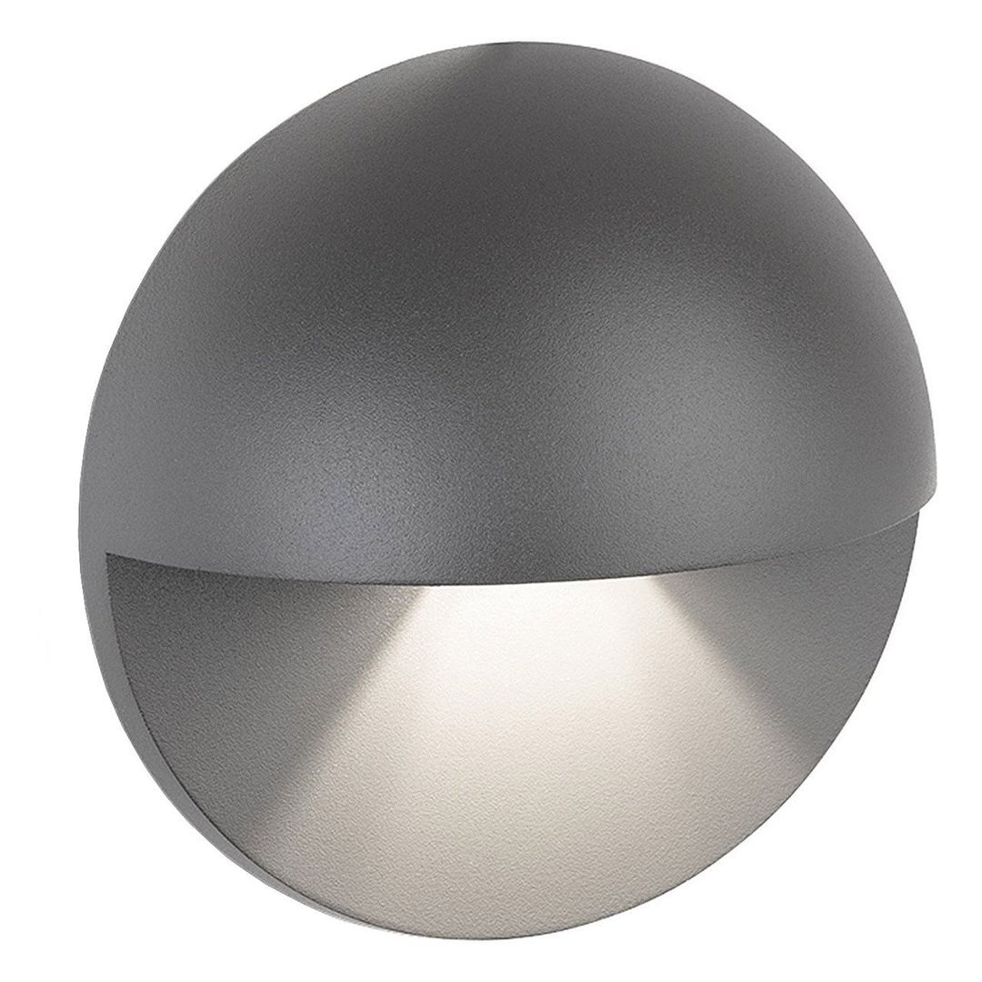 Firstlight LED Perth Outdoor Wall Wall and Step Light Cool White 4000K in Graphite - Image 1