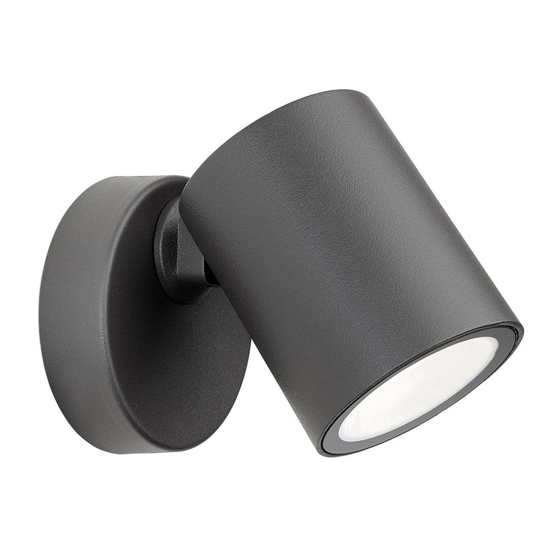 Firstlight LED Vermont Outdoor Wall Spotlight Cool White 4000K in Graphite - Image 1
