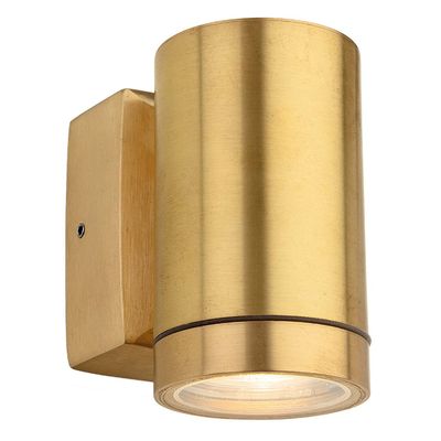 Firstlight Nautic Outdoor Wall Downlight in Brass