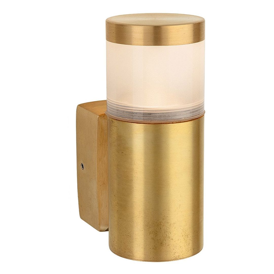 Firstlight Nautic Outdoor Wall Lantern in Brass - Image 1