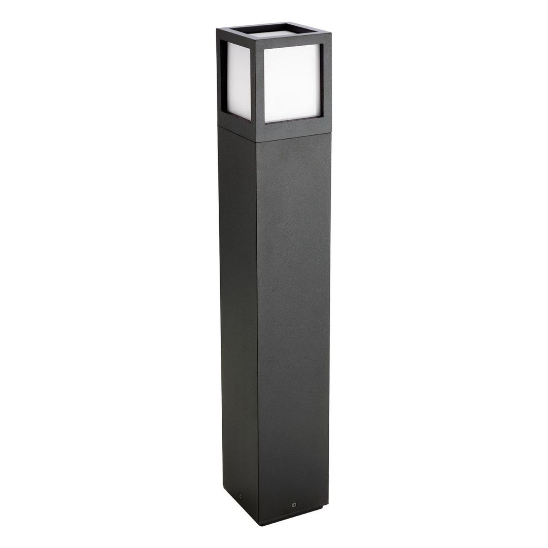 Firstlight LED Evo 650mm Outdoor Post Light Warm White 3000K Opal in Graphite - Image 1