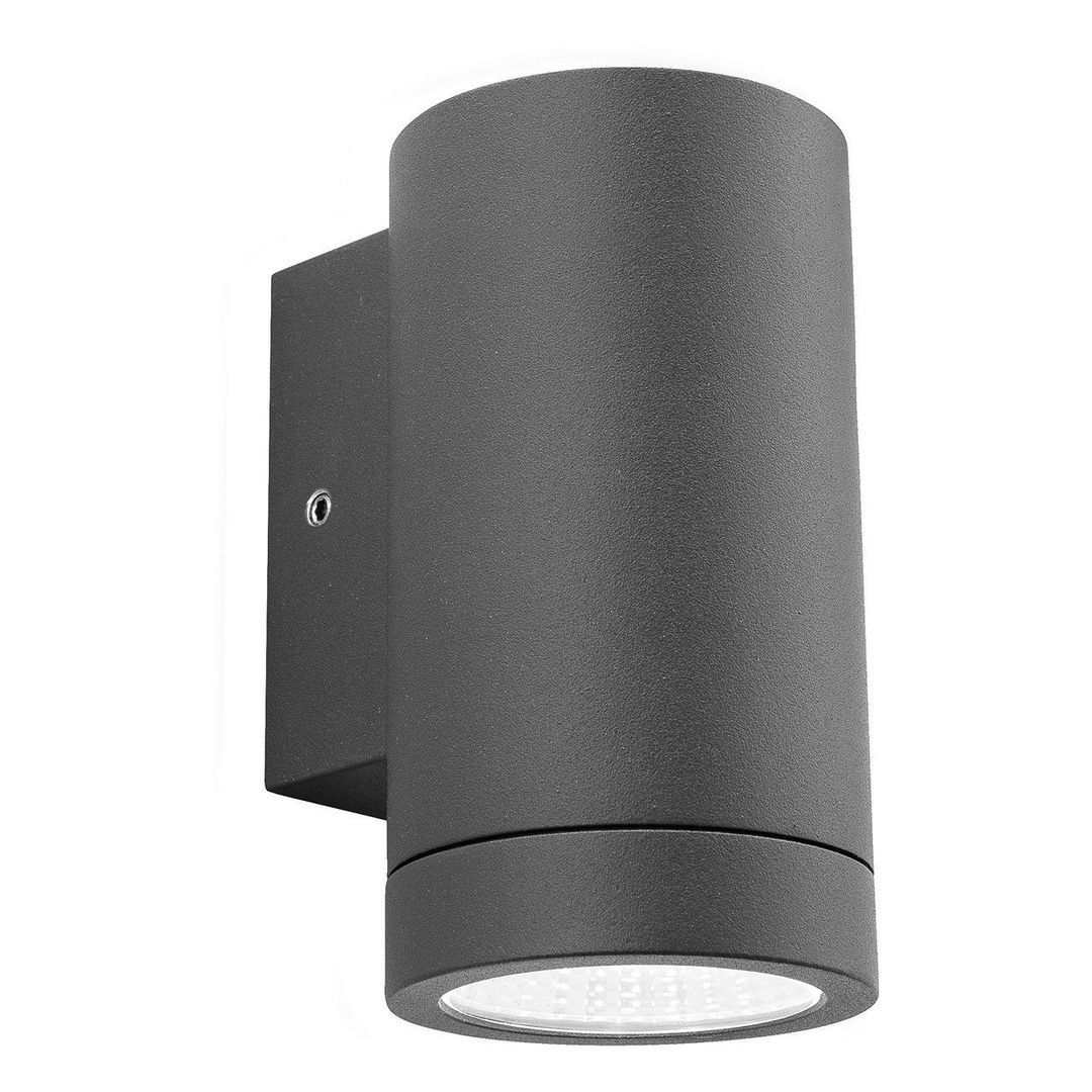 Firstlight LED Shelby Outdoor Wall Downlight Cool White 4000K in Graphite - Image 1