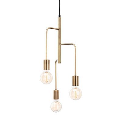 Firstlight Roxy 3-Light Pendant Light in Antique Brass