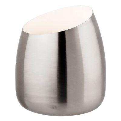 Firstlight Chester Uplighter with On/Off Switch Warm White 3000K in Brushed Steel