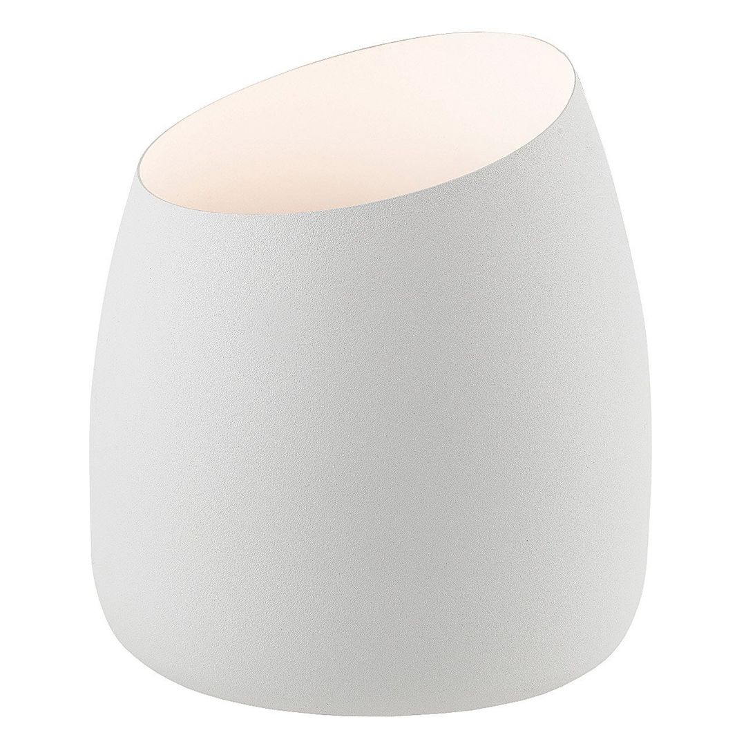 Firstlight Chester Uplighter with On/Off Switch Warm White 3000K in White - Image 1