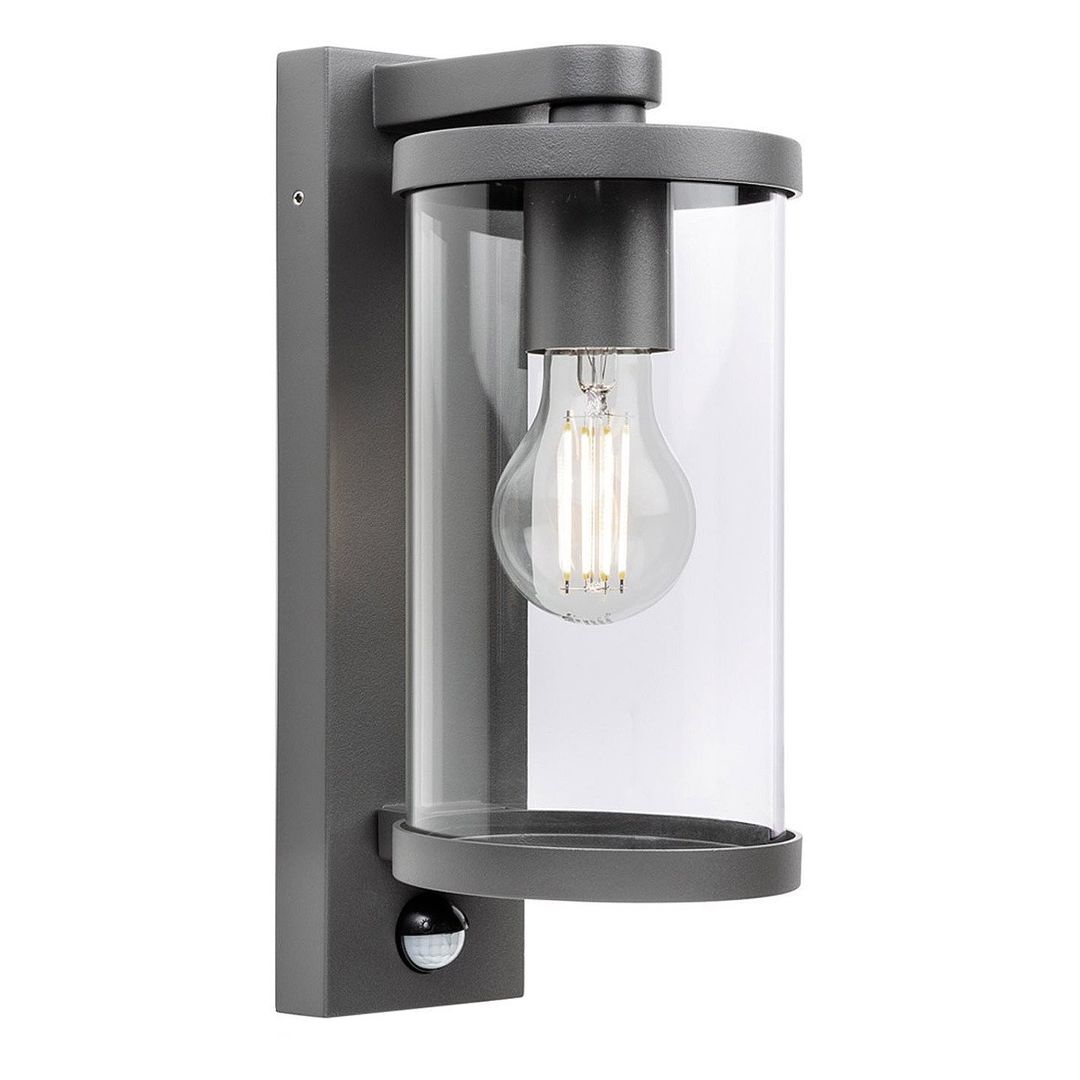 Firstlight Harley Outdoor Wall Lantern PIR Sensor in Graphite - Image 1