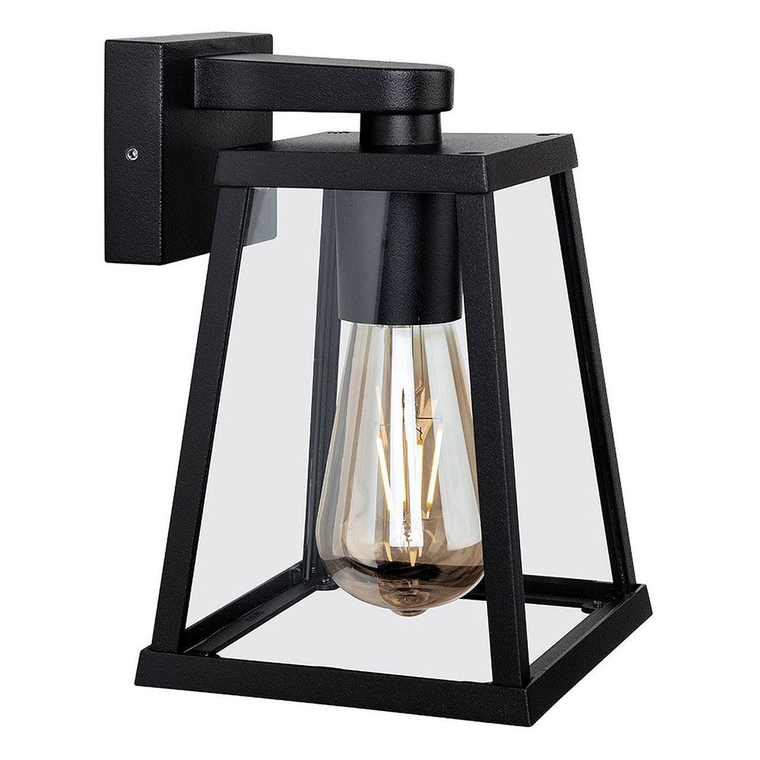Firstlight Stamford Outdoor Wall Lantern in Black - Image 1