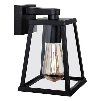 Firstlight Stamford Outdoor Wall Lantern in Black