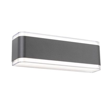 Firstlight LED Capri Outdoor Wall Up and Down Light Cool White 4000K in Graphite