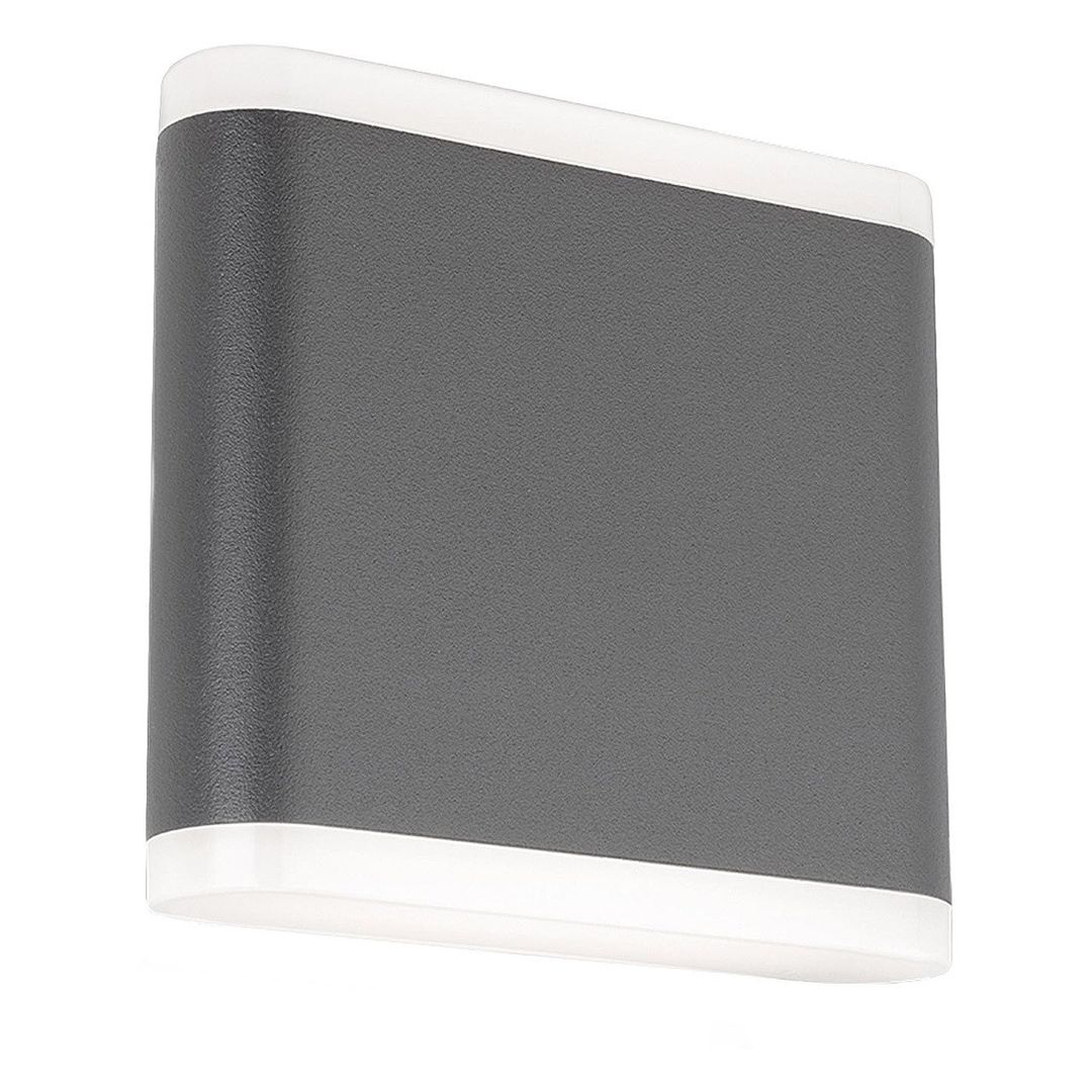 Firstlight LED Pisa Outdoor Wall Up and Down Light Cool White 4000K in Graphite - Image 1