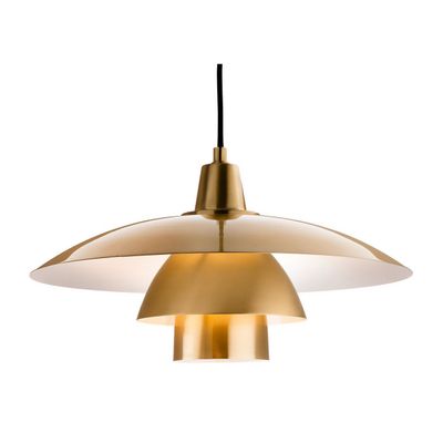Firstlight Olsen 40cm Pendant Light in Brushed Brass