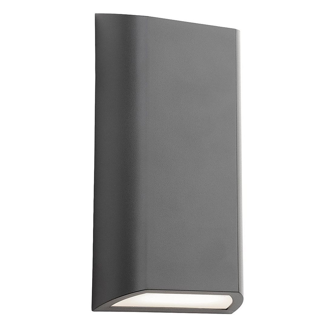 Firstlight Alice LED Anti-Corrosion Outdoor Wall Up and Down Light 8W Warm White 3000K in Graphite - Image 1