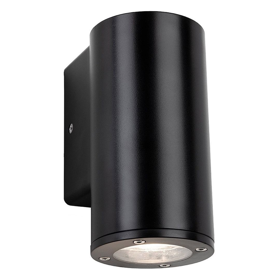 Firstlight Ranger Round Anti-Corrosion Outdoor Wall Downlight in Black - Image 1