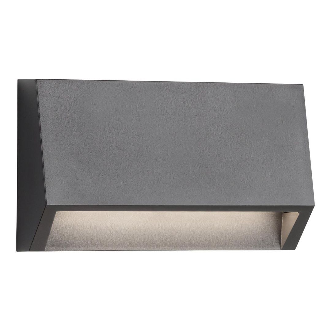 Firstlight LED Remo 100mm Outdoor Wall Wall and Step Light Resin Warm White 3000K in Graphite - Image 1