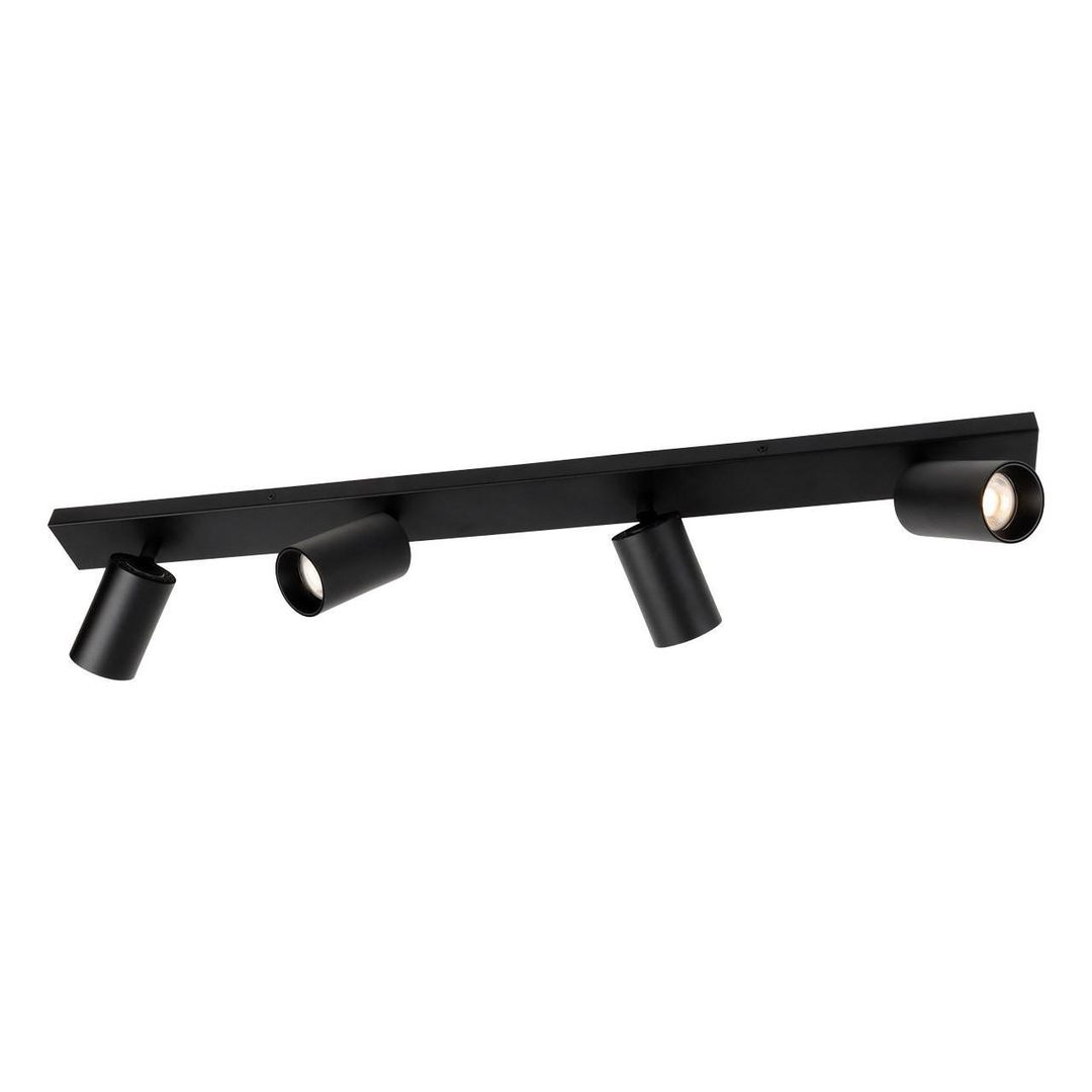Firstlight Max 4-Light Flush Light Bar Spotlight in Black - Image 1