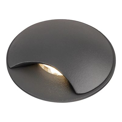 Firstlight LED Mini LED Driverover 1-Way Outdoor Ground Light Warm White 3000K in Graphite