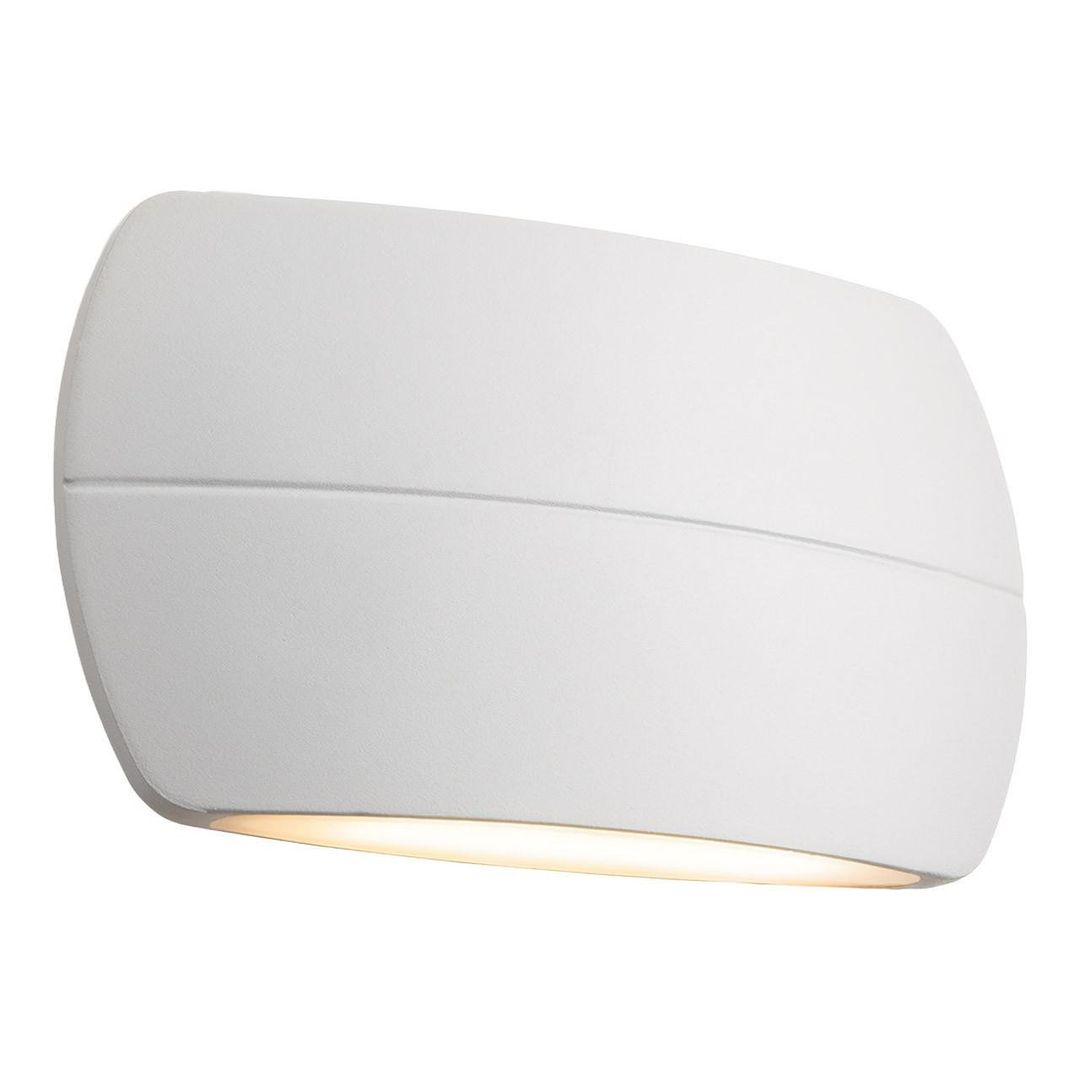 Firstlight LED Carmen Outdoor Wall Up and Down Light Warm White 3000K in White - Image 1