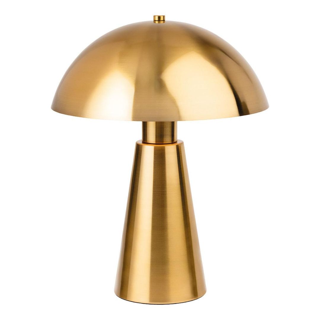 Firstlight Crown Table Lamp with On/Off Switch in Brushed Brass - Image 1